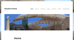 Desktop Screenshot of maulanahouse.com